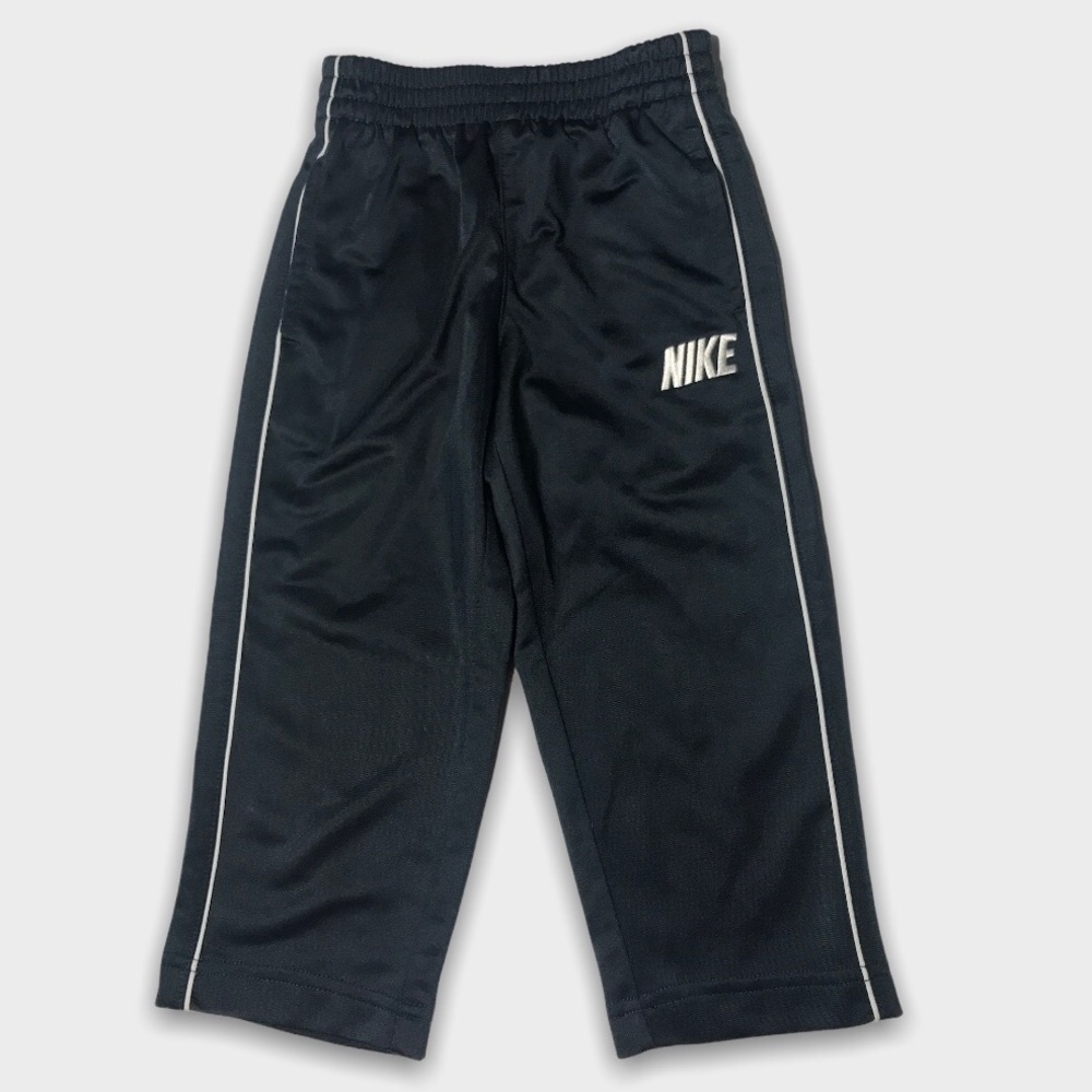 Nike Navy Blue White Striped  Track Pants